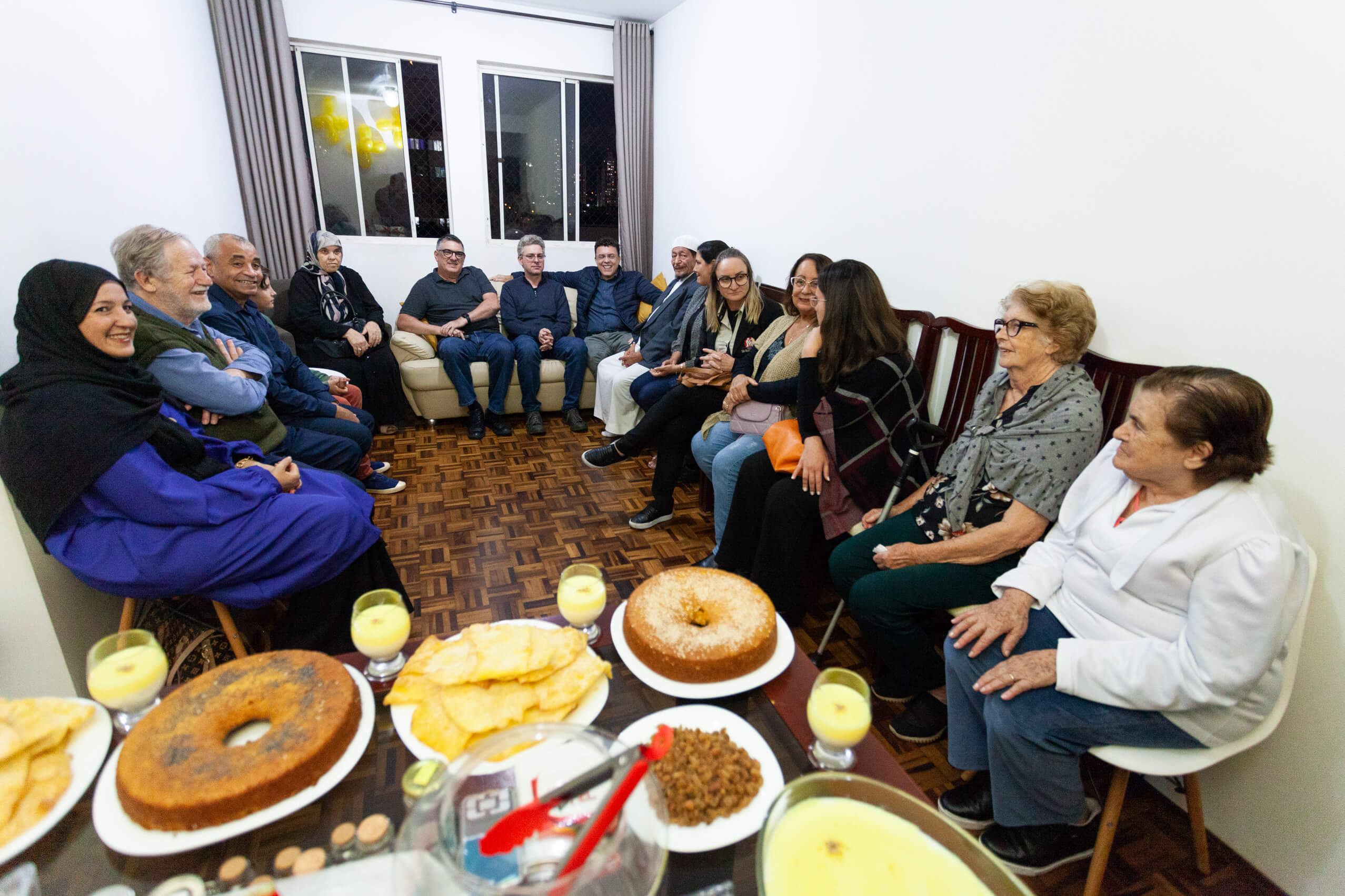 Ceremony in Brazil with Saffron Tea