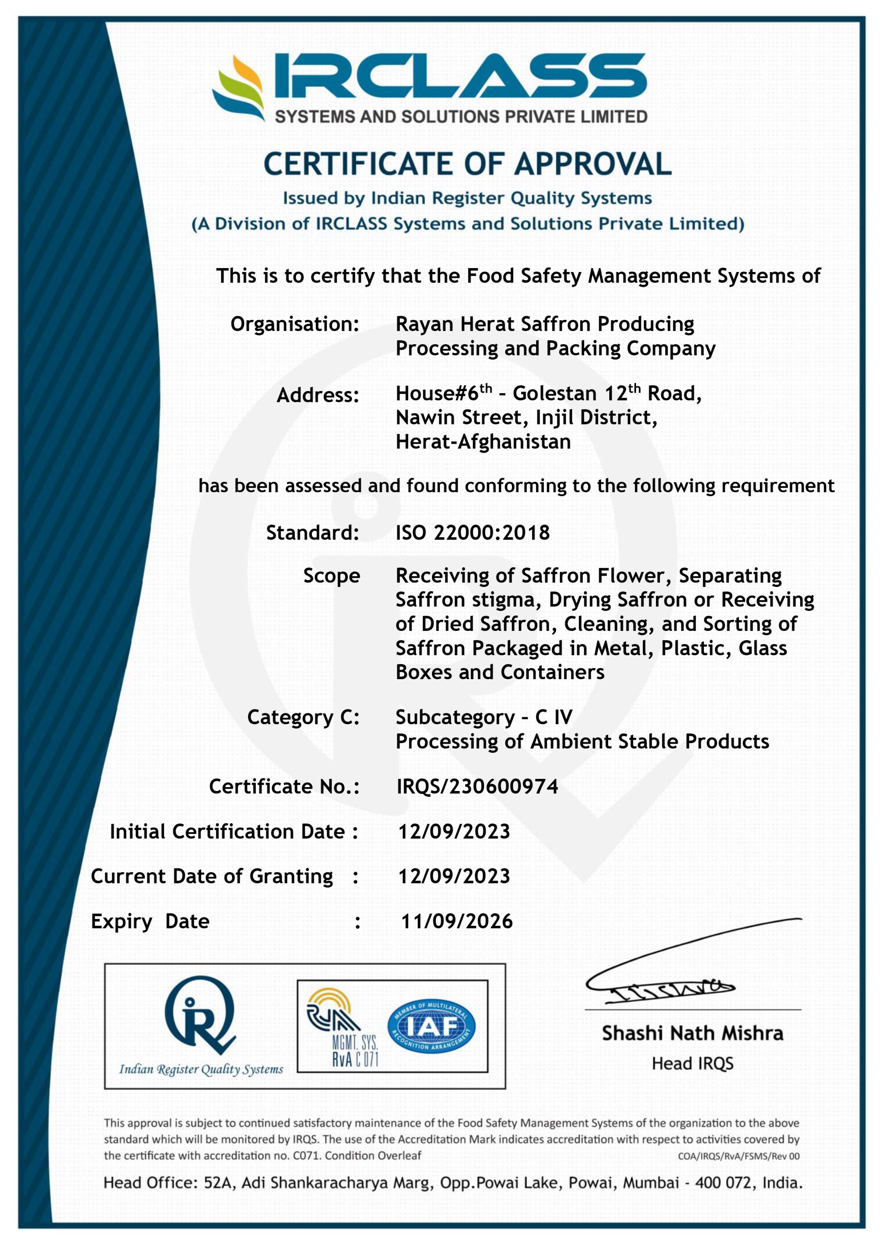 iso-certification-22000-2018-food-safety-quality